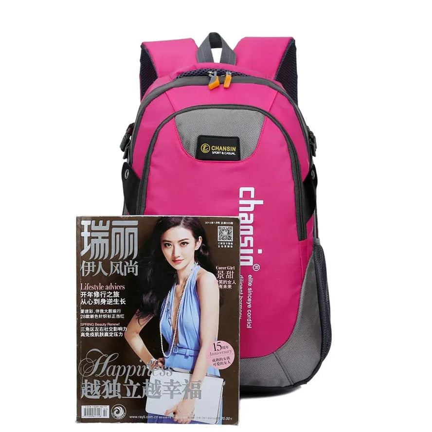 JMT-339530 Custom Multifunctional School Backpack for Girls, Nylon Material, 30-40L Capacity, Logo Customisation Available