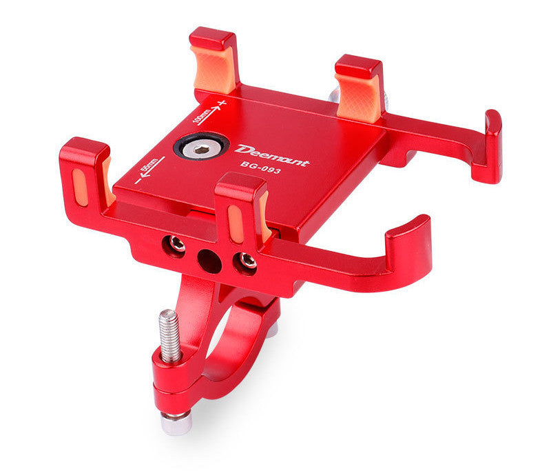 JMT-339978 Aluminum Alloy Bicycle Phone Holder Bracket for 60-100MM Width Devices