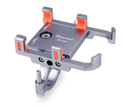 JMT-339978 Aluminum Alloy Bicycle Phone Holder Bracket for 60-100MM Width Devices