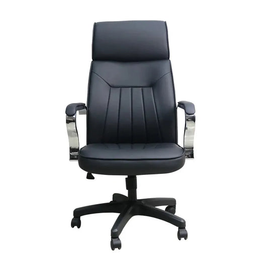 JMT-340042 Ergonomic Adjustable Leather Office Chair with Swivel Function and Modern Design