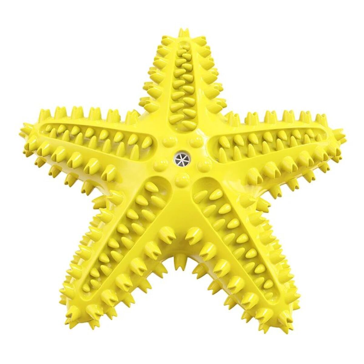 JMT-340106 Edible TPR Starfish Dog Toy for Large Dogs - Interactive Chew and Dental Care Squeaky Toy