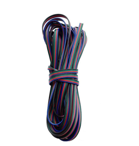 JMT-340298 RGB 22AWG 4-Pin LED Light Extension Cable - 100M Roll