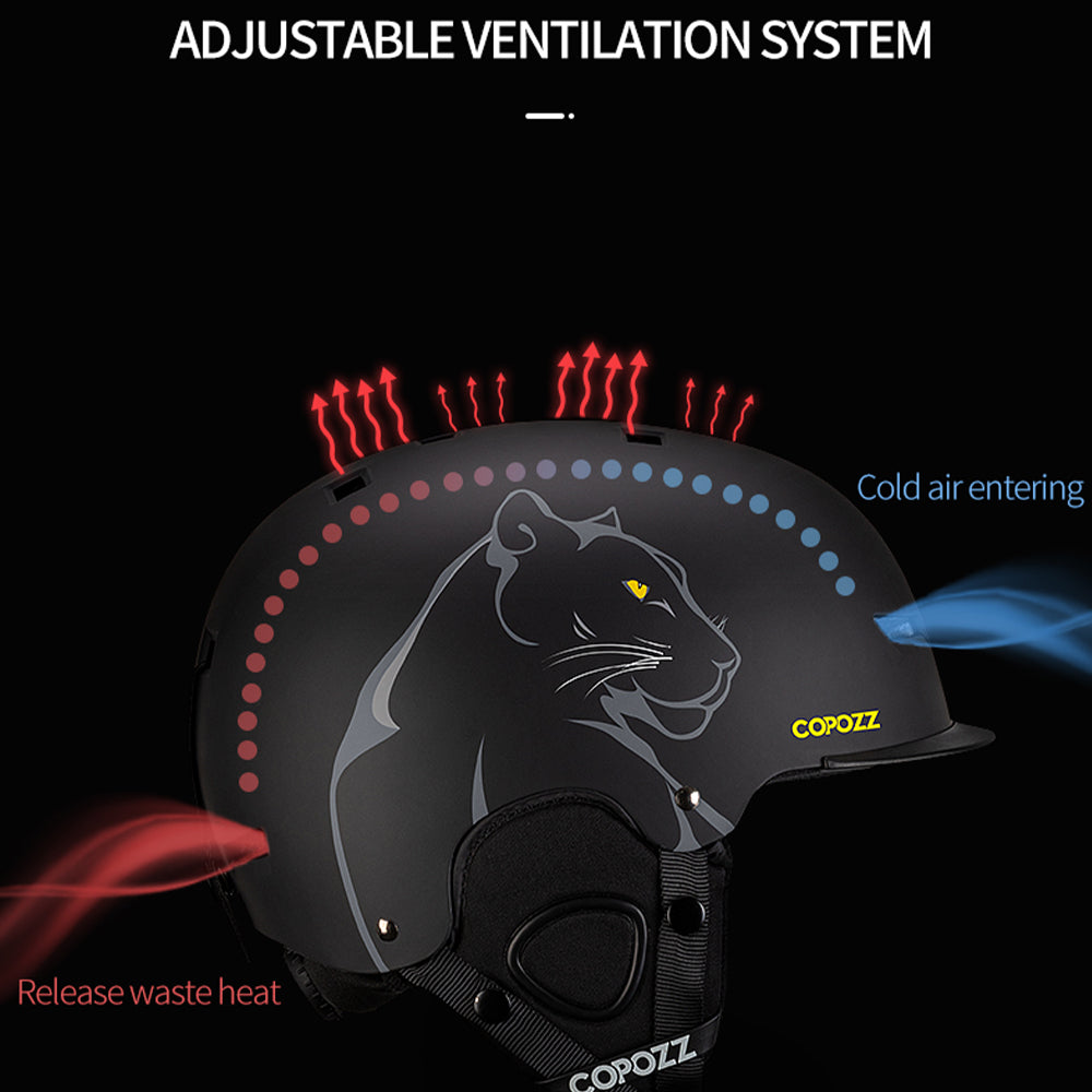JMT-340490 Adult Ski Helmet for Men and Women - Outdoor Safety Gear