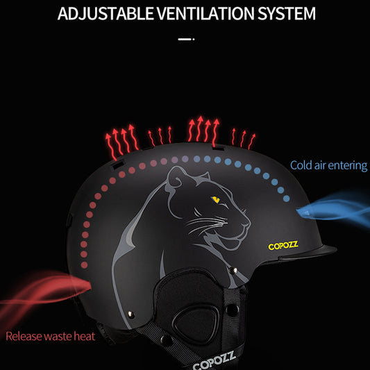 JMT-340490 Adult Ski Helmet for Men and Women - Outdoor Safety Gear