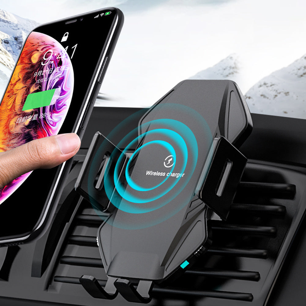 JMT-340618 Auto-Sensing Wireless Car Charger - Model T3 with Micro USB Interface
