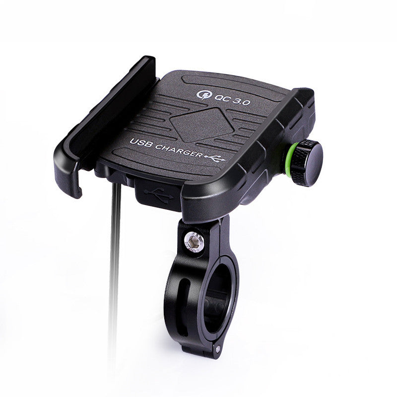 JMT-341130 Motorcycle Mobile Phone Navigation Bracket with Wireless Charging Capability for 3.5-6.5 Inch Devices