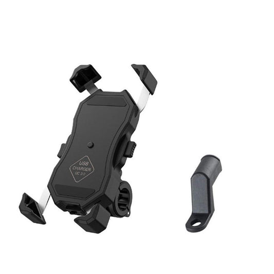 JMT-341130 Motorcycle Mobile Phone Navigation Bracket with Wireless Charging Capability for 3.5-6.5 Inch Devices