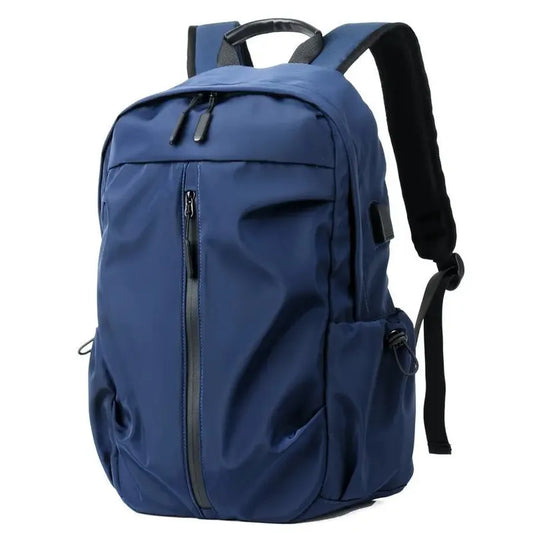 JMT-341450 Waterproof 17 Inch USB Laptop Backpack for Students and Travellers - Casual Leisure Bag for Men