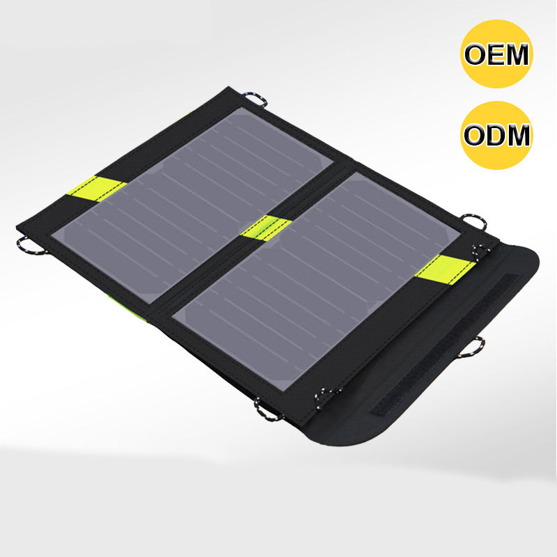 JMT-341770 Solar Powered Charger for Mobile Phones and Tablets - 5V14W and 5V20W Output, Oxford Cloth Design