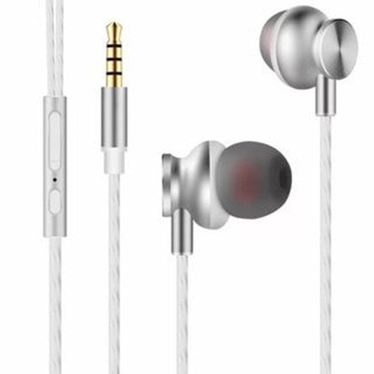 JMT-341770 Wired In-Ear Metal Headphones with 3.5mm Straight Plug Connector
