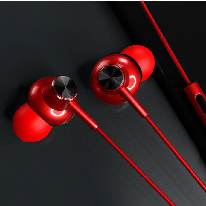 JMT-341770 Wired In-Ear Metal Headphones with 3.5mm Straight Plug Connector