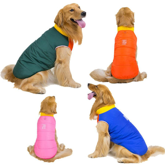 JMT-342346 Warm and Stylish Pet Clothes for Autumn and Winter - Casual Polyester Apparel for Dogs and Puppies