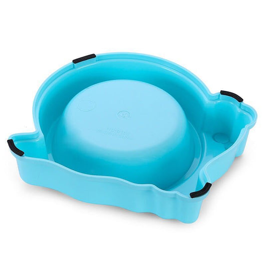 JMT-342602 Cartoon Snail Shaped Stainless Steel Pet Bowl – Durable and Easy to Clean, Suitable for Food and Water, 184mm x 150mm x 50mm, Available in Pink, Green, and Blue