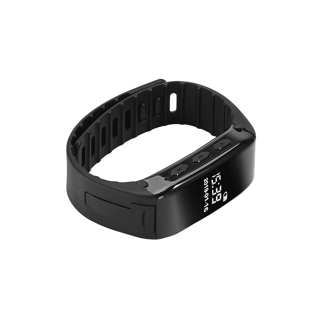 JMT-342602 Sky Blue Noise Reduction Voice Recorder Bracelet with HD Recording and Multi-Function Playback