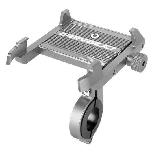 JMT-343114 Frosted Aluminum Alloy Bike Phone Holder for Secure Device Mounting