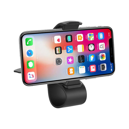 JMT-343434 K10 Vehicle Navigation Bracket for 4-6.5-Inch Smartphones, Secure Mounting Clip and Hand Clamp