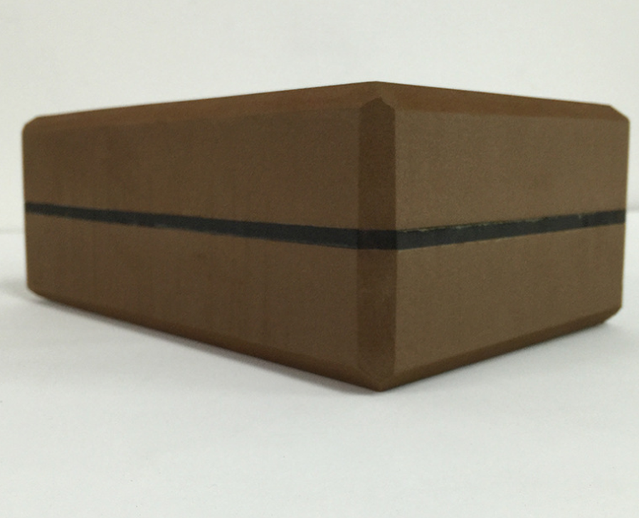 JMT-343626 Cork Yoga Brick for Enhanced Stability and Support in Your Practice