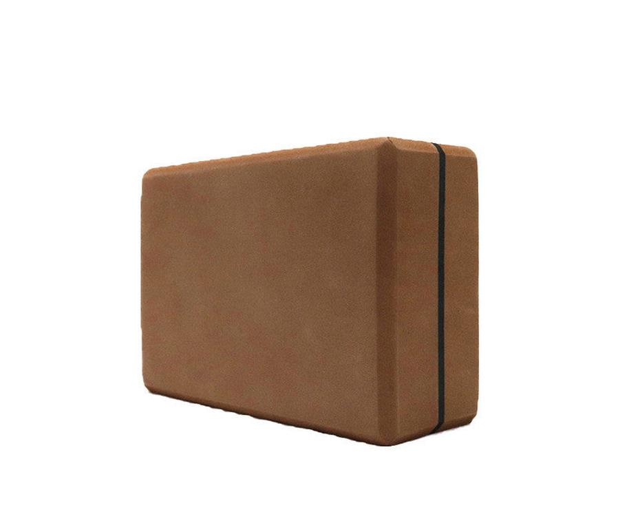 JMT-343626 Cork Yoga Brick for Enhanced Stability and Support in Your Practice