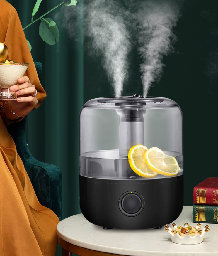 JMT-344074 Ultrasonic Humidifier for Home and Nursery, Quiet Air Purifier for Pregnant Women and Babies
