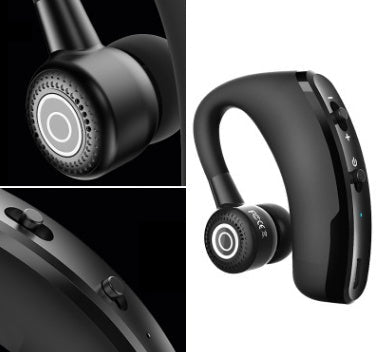 JMT-344074 V9 Bluetooth Wireless Stereo Headset with Dual Connectivity and Voice Prompt