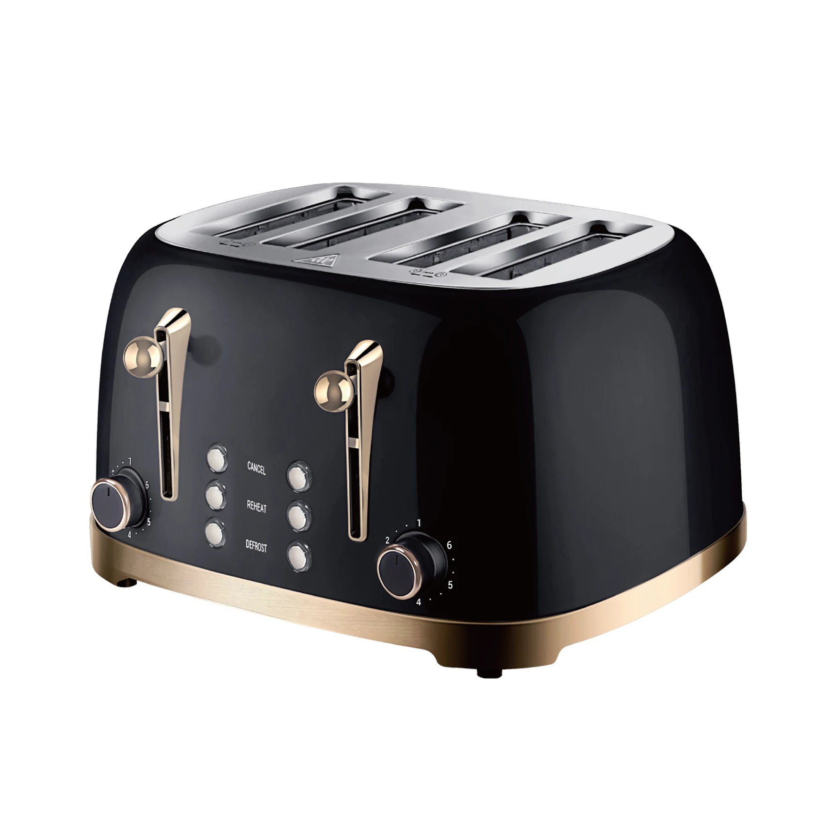 JMT-344394 4-Slice Electric Toaster with Custom Logo for Household Kitchen Use