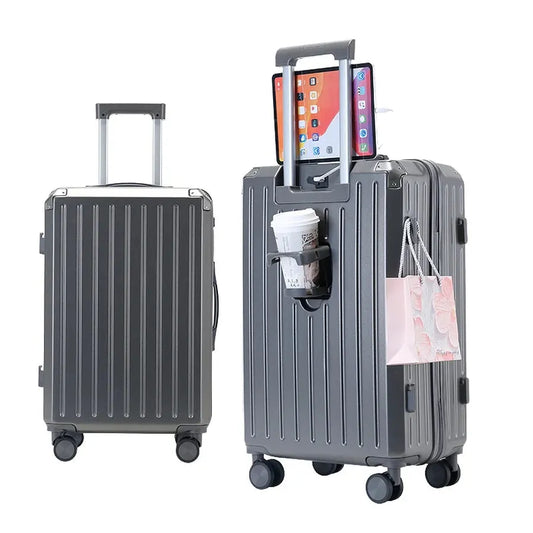 JMT-344458 Kids Travel Trolley Luggage Set – ABS Cabin Suitcase and Ride-On Travel Bag