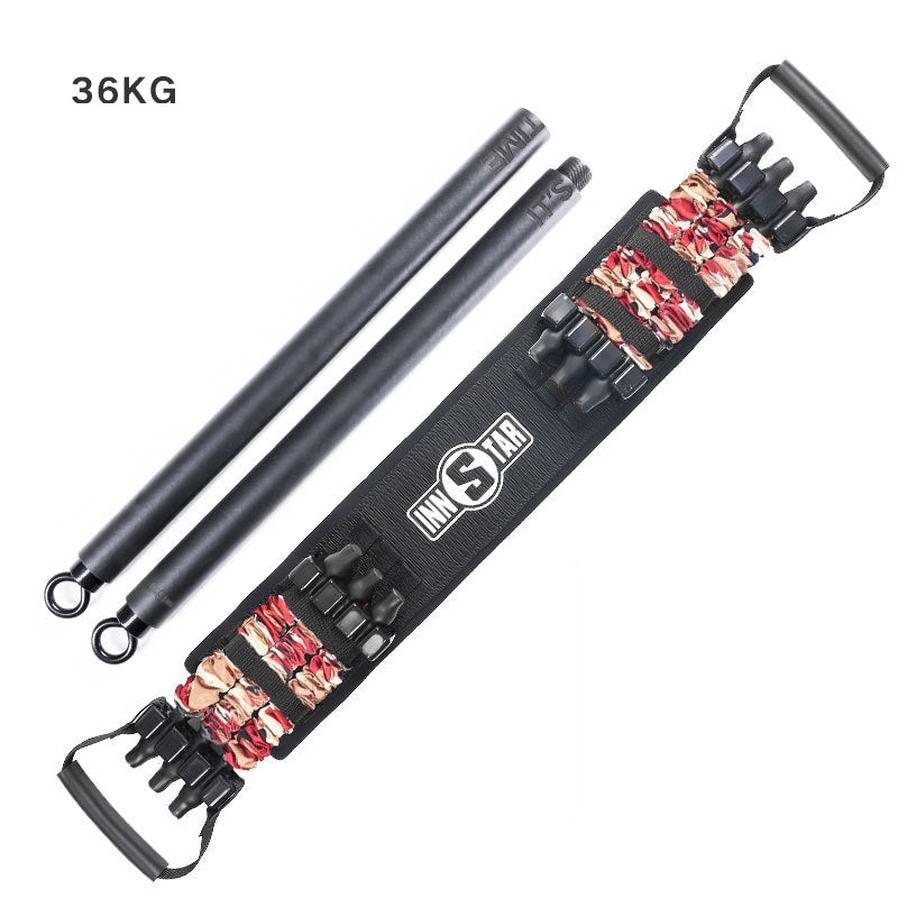 JMT-344778 Elastic Chest Expander with Bench Press Stretcher and Support Belt