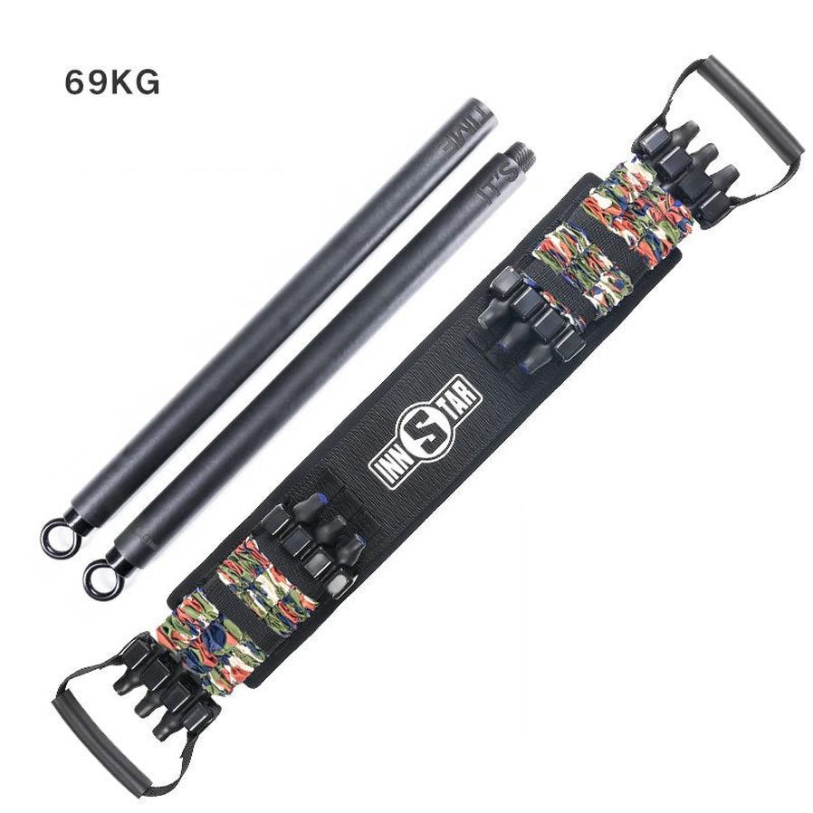 JMT-344778 Elastic Chest Expander with Bench Press Stretcher and Support Belt