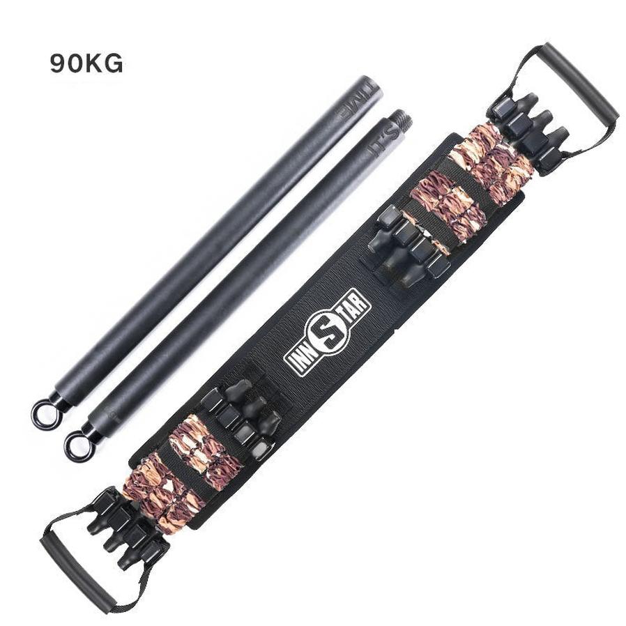 JMT-344778 Elastic Chest Expander with Bench Press Stretcher and Support Belt