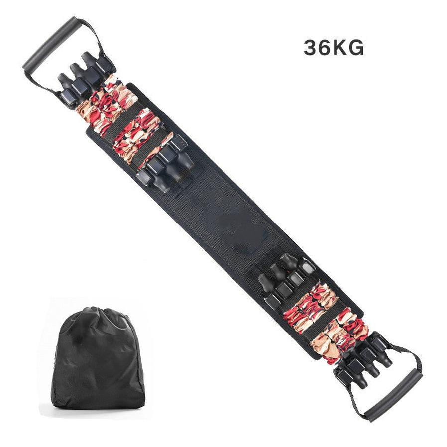 JMT-344778 Elastic Chest Expander with Bench Press Stretcher and Support Belt