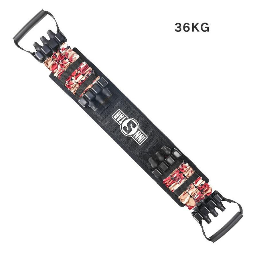JMT-344778 Elastic Chest Expander with Bench Press Stretcher and Support Belt