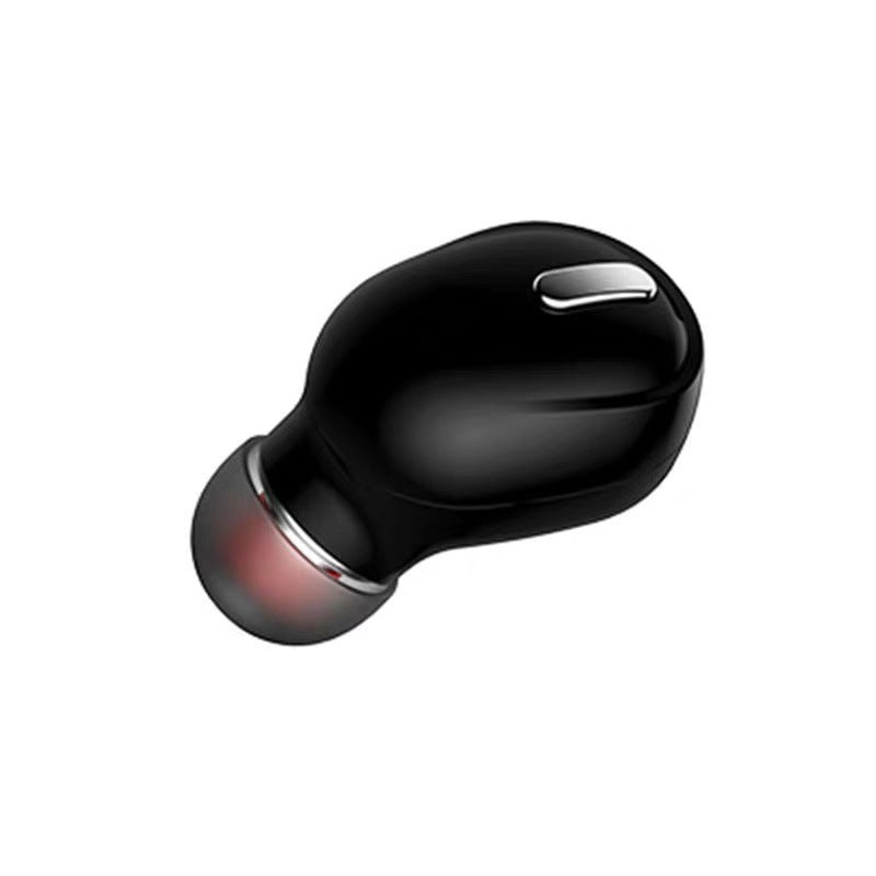 JMT-345226 Mini Bluetooth Headset X9 - Single Ear with Voice Control, Battery Display, Multi-Point Connection, NFC, and Call Function