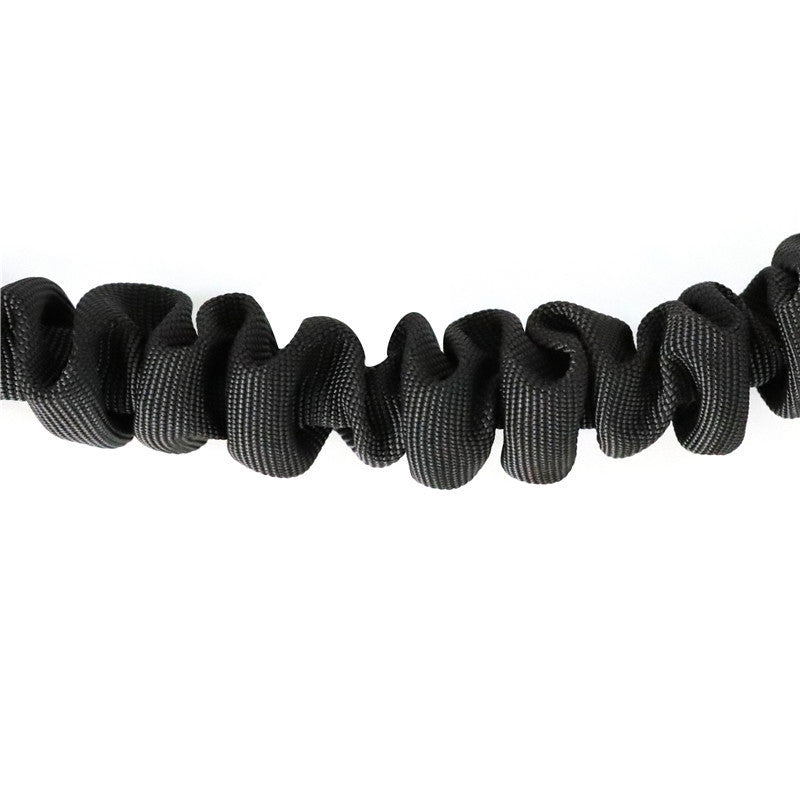 JMT-345226 Nylon Outdoor Sports Belt Leash for Dog Walking and Running - Black, 30*20*4cm