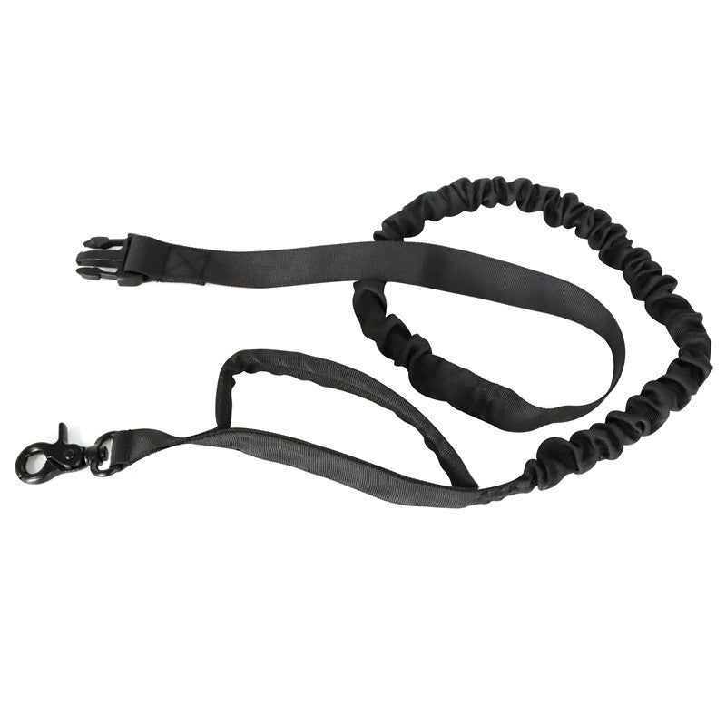 JMT-345226 Nylon Outdoor Sports Belt Leash for Dog Walking and Running - Black, 30*20*4cm