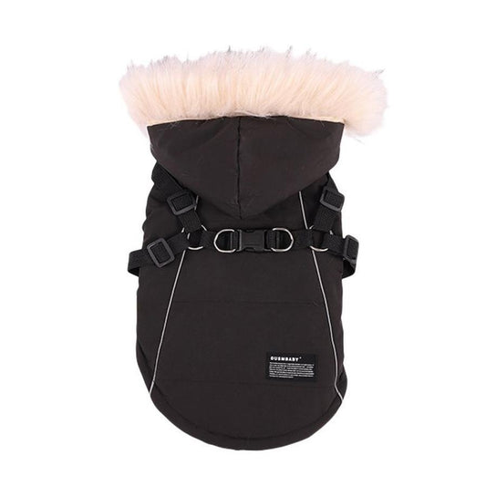 JMT-345354 Fur Tie Hat Casual Dog Vest in Multiple Colors and Sizes