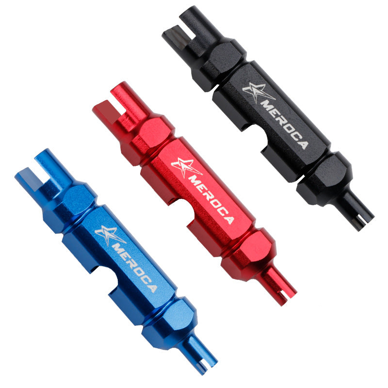 JMT-345546 Bicycle Valve Core Tool for American and French Valves - Tire Maintenance Wrench