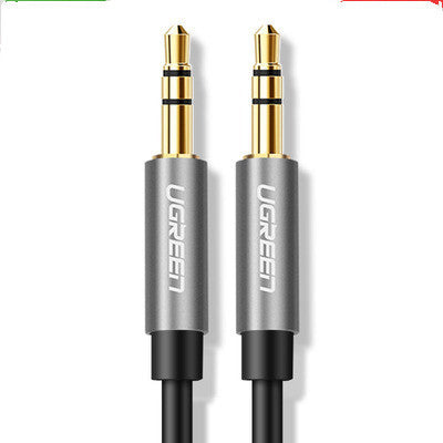 JMT-346058 3.5mm Male to Male Audio Cable for Car and Mobile Devices - Pure Copper, Gold-Plated, Various Lengths Available