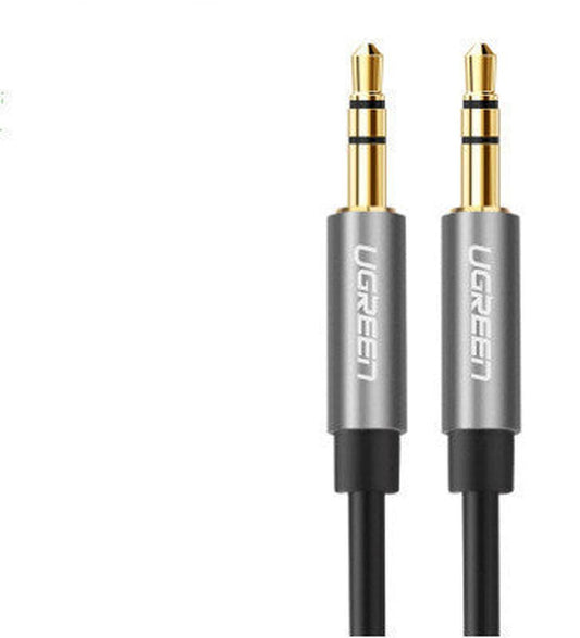 JMT-346058 3.5mm Male to Male Audio Cable for Car and Mobile Devices - Pure Copper, Gold-Plated, Various Lengths Available