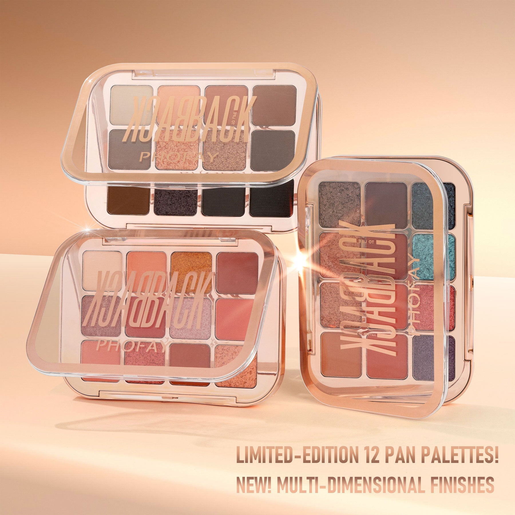 JMT-346314 12-Color Eyeshadow Palette - Matte, Brightening, and Versatile Shades for Eye Makeup