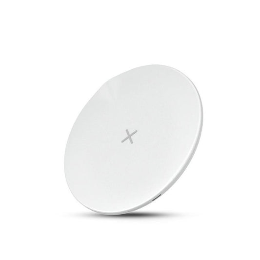 JMT-346570 Desktop Round Wireless Charger for Mobile Phones - Simple, Stylish Design in White or Black
