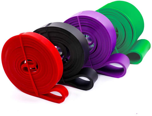 JMT-346954 Heavy Duty 5-Piece Latex Resistance Bands for Strength Training and Fitness