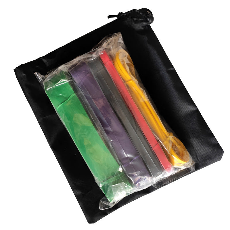 JMT-346954 Heavy Duty 5-Piece Latex Resistance Bands for Strength Training and Fitness