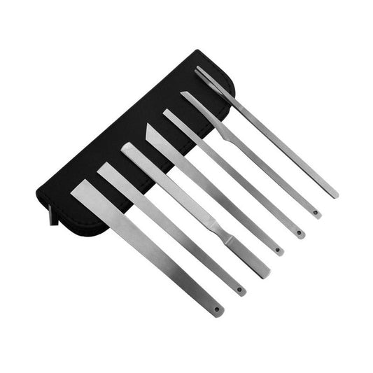 JMT-347338 Seven-Piece Stainless Steel Nail Trimming Tool Set for All Skin Types