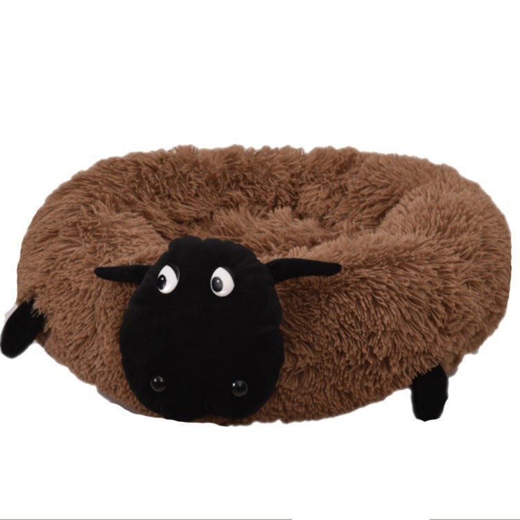 JMT-347338 Soft Cloth Round Cat Litter Pad - Multiple Sizes for Cats up to 50 kg