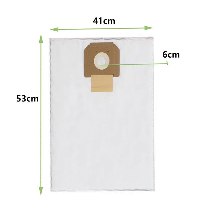 JMT-347338 Vacuum Cleaner Non-Woven Dust Bag Set - 10 Pack for 150+ sq m Areas