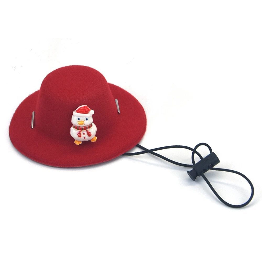 JMT-347850 Festive Pet Christmas Hat - Soft Felt Cloth Dog and Cat Outfit for Holiday Grooming and Cosplay