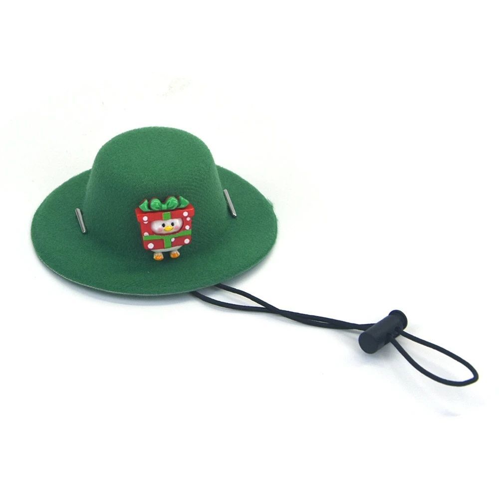 JMT-347850 Festive Pet Christmas Hat - Soft Felt Cloth Dog and Cat Outfit for Holiday Grooming and Cosplay