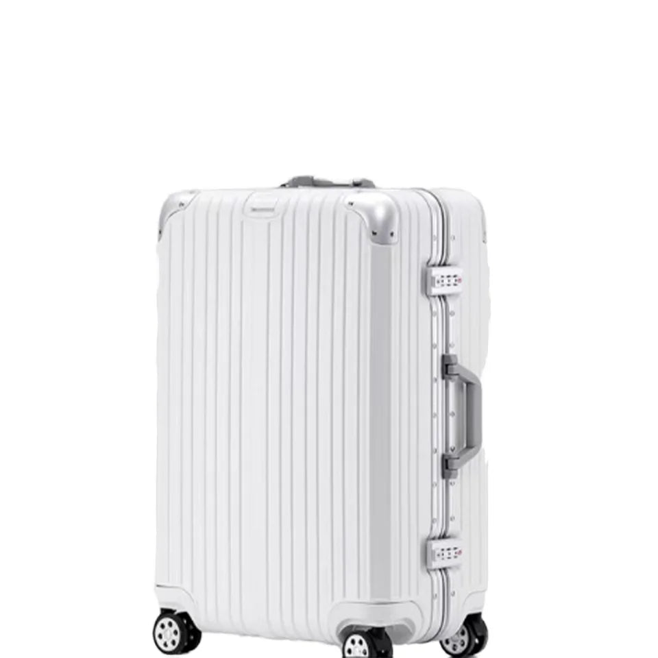 JMT-347914 Durable Aluminium Frame Trolley Suitcase with Integrated Password Lock