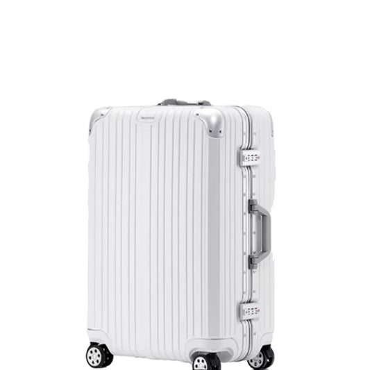 JMT-347914 Durable Aluminium Frame Trolley Suitcase with Integrated Password Lock