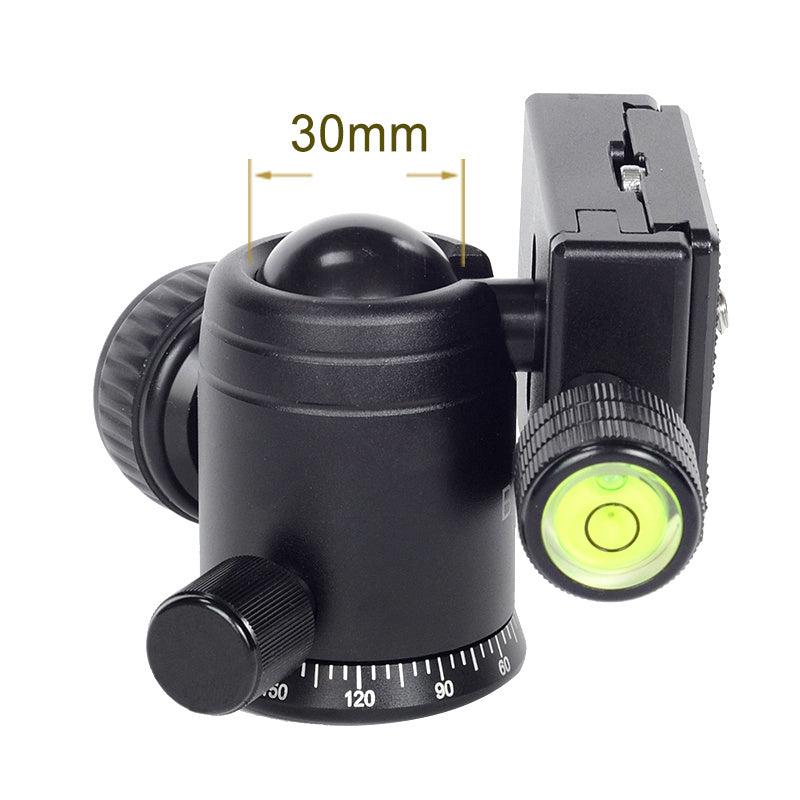 JMT-347978 Aluminum Tripod for iPhone and Camera with Adjustable Ball Joint, Max Height 85mm